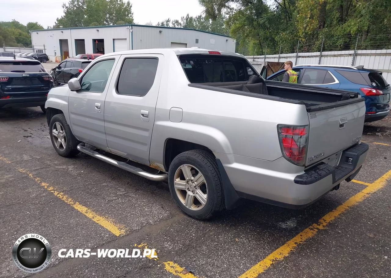 2013 Honda Ridgeline Rtl VIN:5FPYK1F54DB502000 - 3