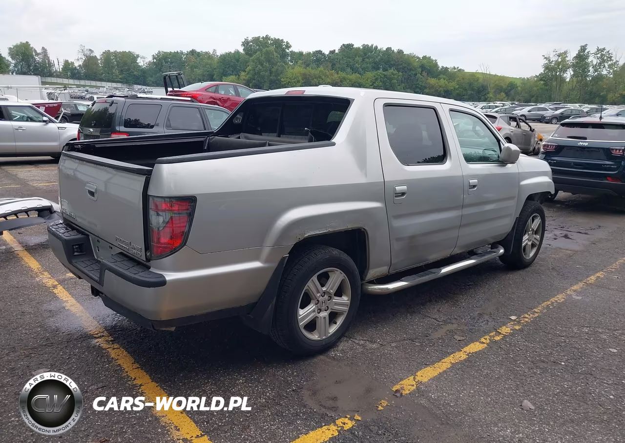 2013 Honda Ridgeline Rtl VIN:5FPYK1F54DB502000 - 4
