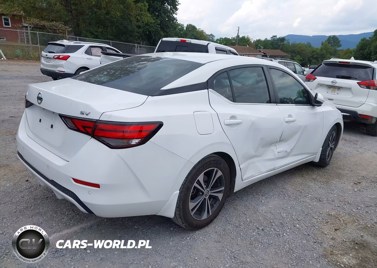 2021 Nissan Sentra Sv Xtronic Cvt VIN:3N1AB8CV7MY289428 - 4
