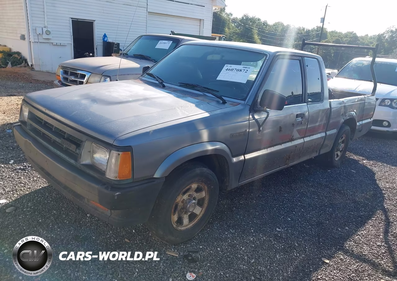 1991 Mazda B2600 Cab Plus VIN:JM2UF3149M0118519 - 2