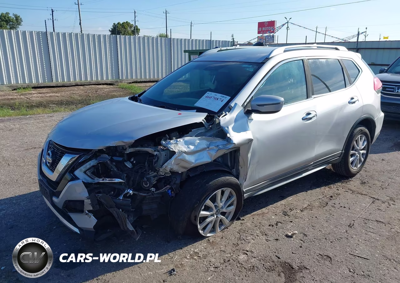 2017 Nissan Rogue Sv VIN:KNMAT2MV3HP545707 - 2