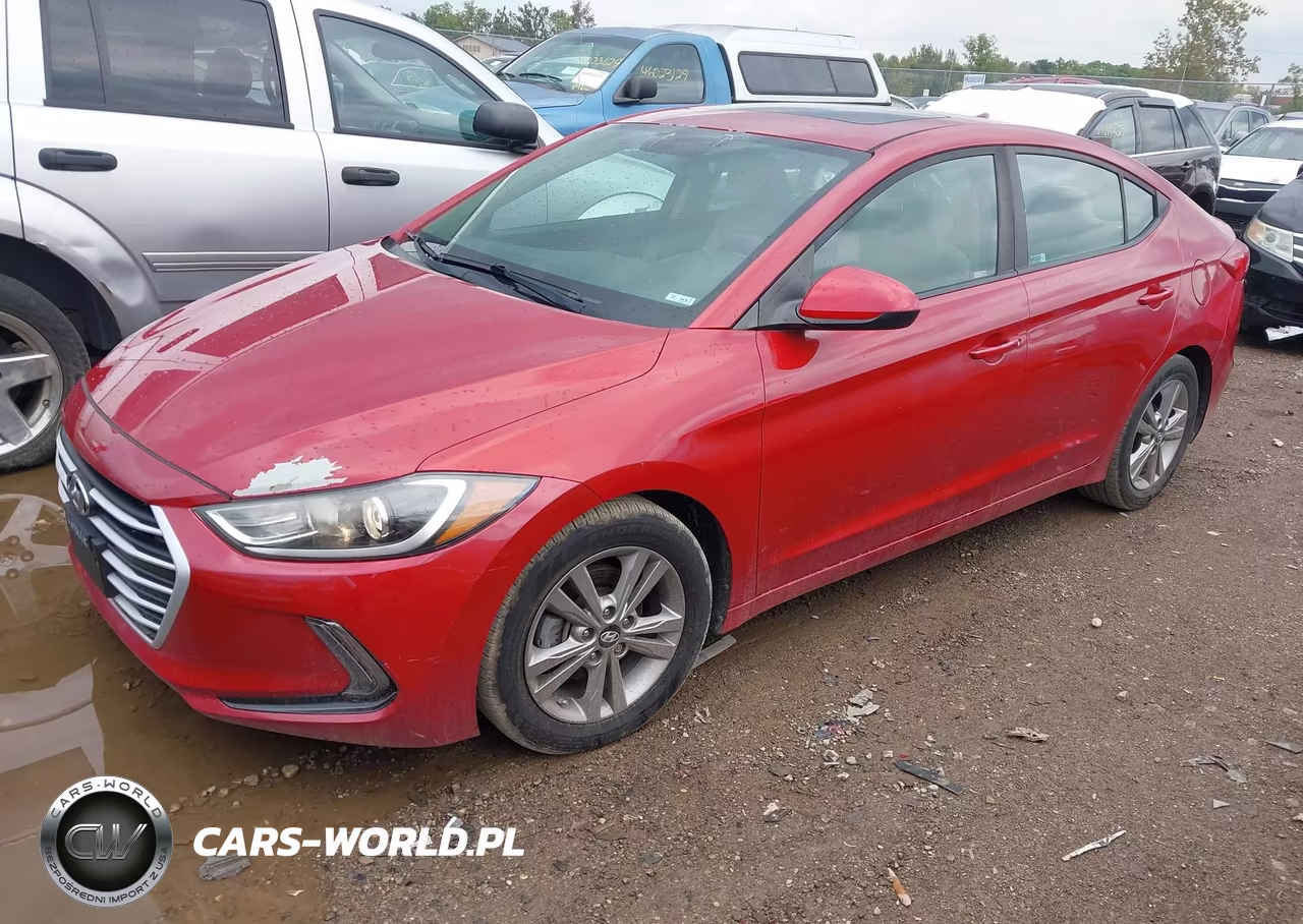2017 Hyundai Elantra Value Edition VIN:KMHD84LF2HU427696 - 2