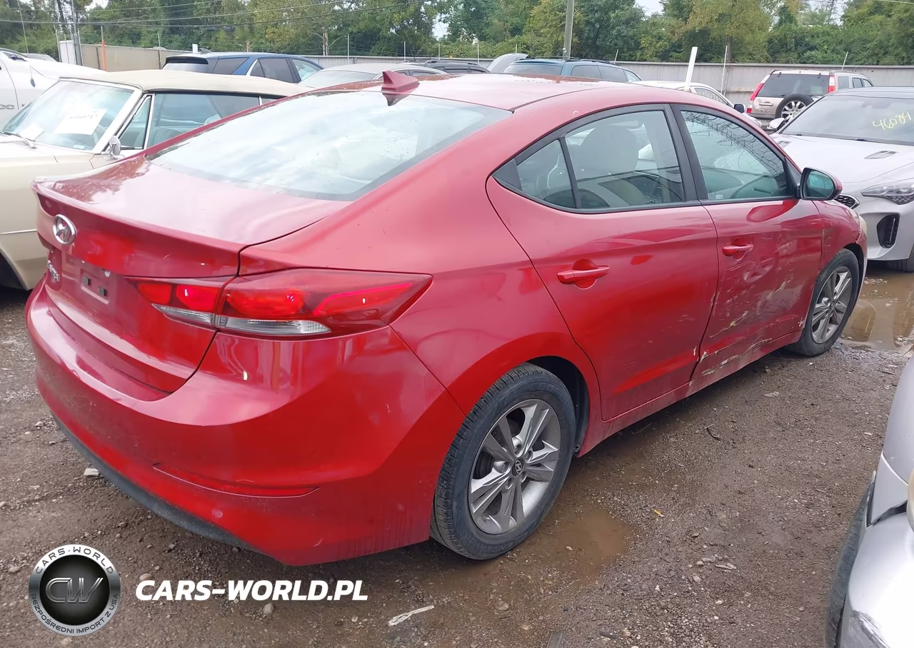2017 Hyundai Elantra Value Edition VIN:KMHD84LF2HU427696 - 4