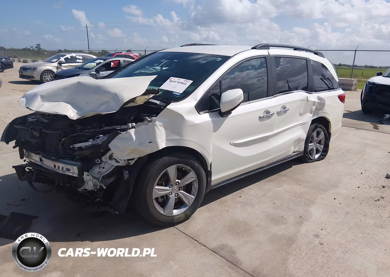 2018 Honda Odyssey Ex VIN:5FNRL6H54JB090435 - 2