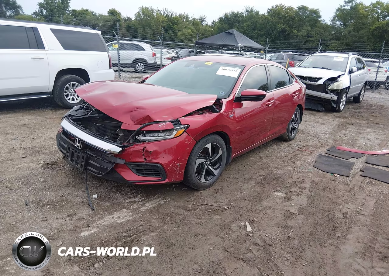 2022 Honda Insight Ex VIN:19XZE4F54NE003338 - 2