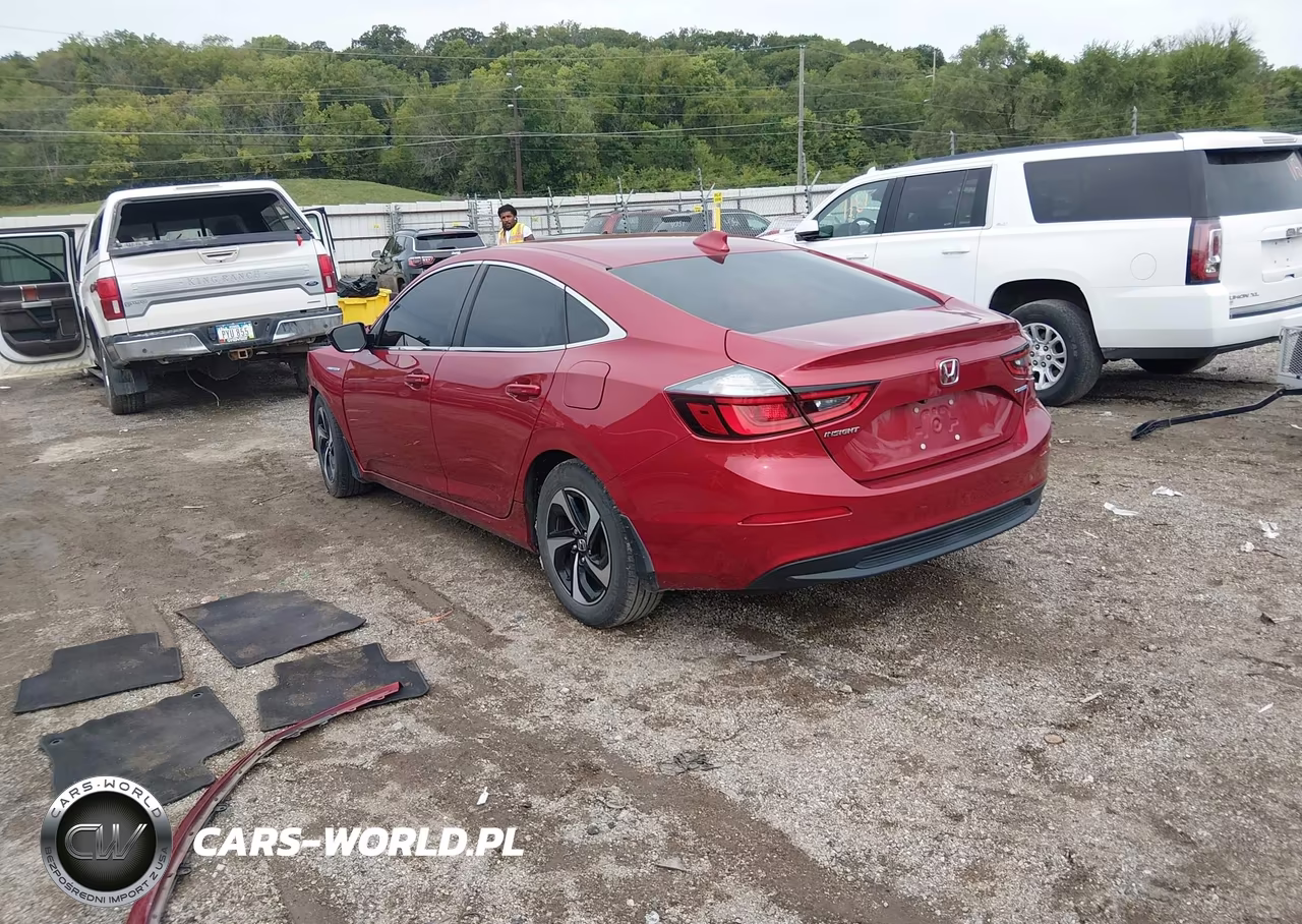 2022 Honda Insight Ex VIN:19XZE4F54NE003338 - 3