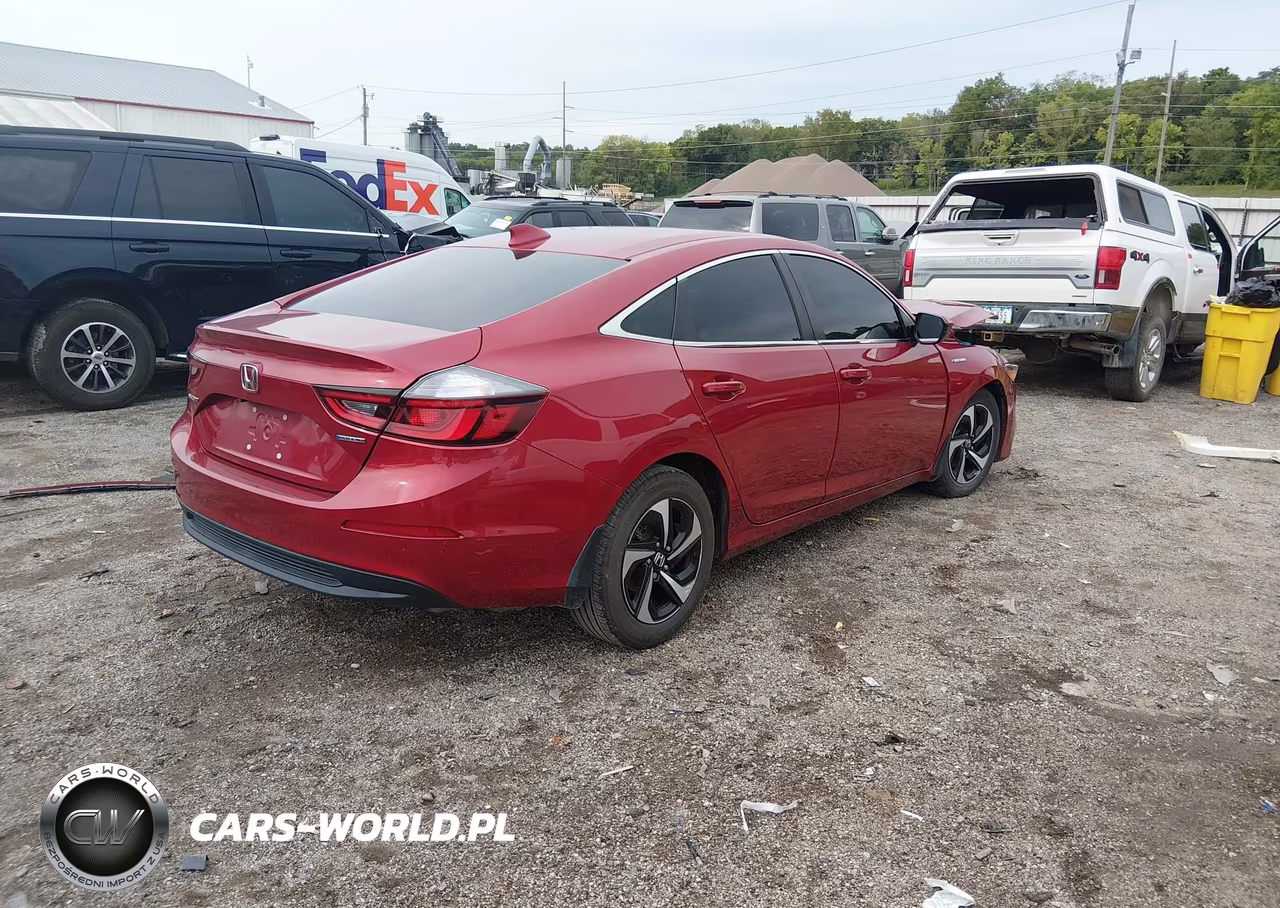 2022 Honda Insight Ex VIN:19XZE4F54NE003338 - 4