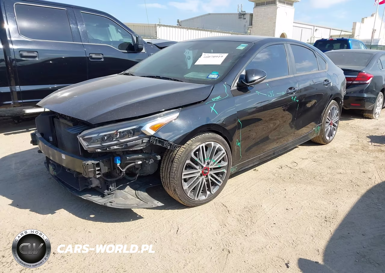 2022 Kia Forte Gt VIN:3KPF44AC6NE459109 - 2