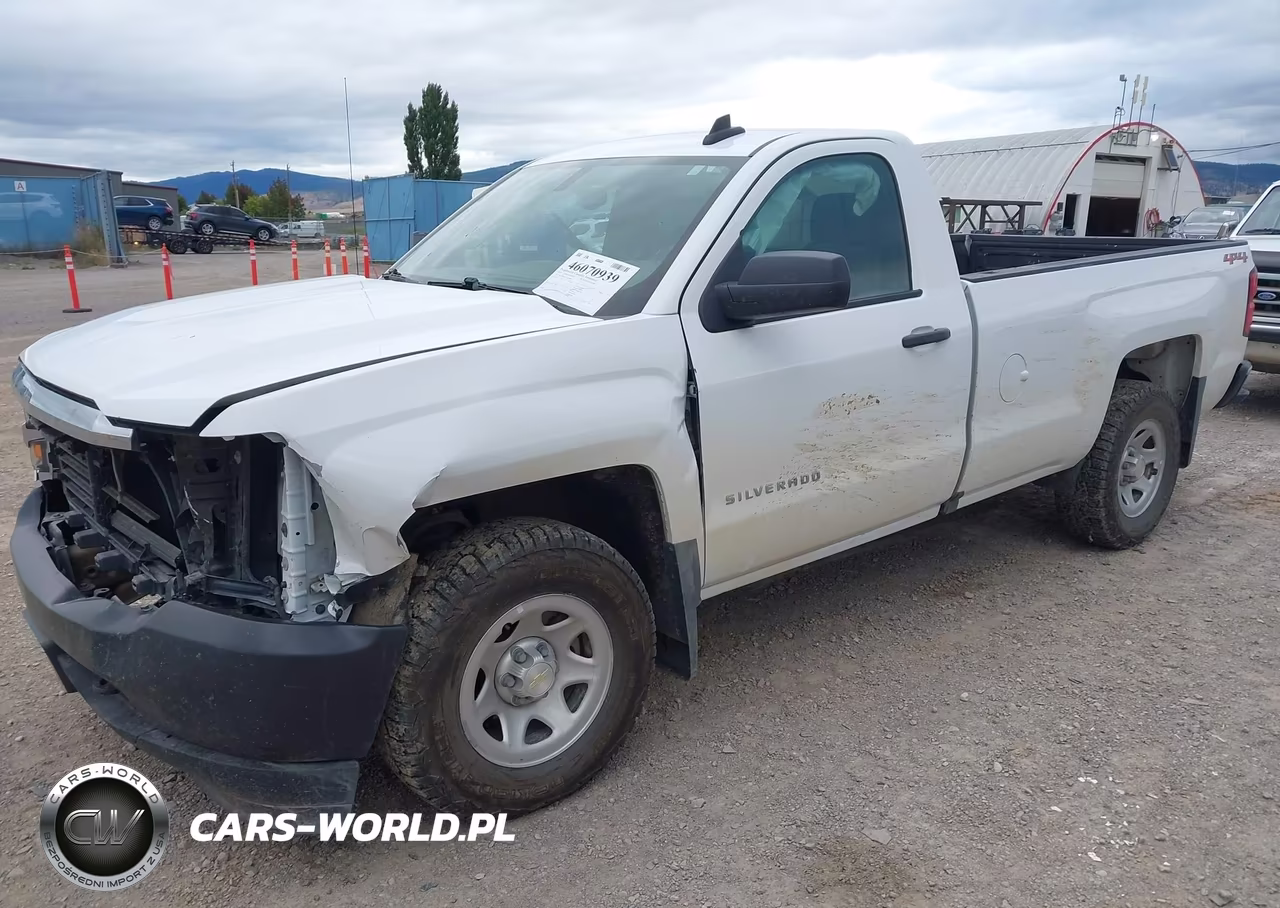 2018 Chevrolet Silverado 1500 Wt VIN:1GCNKNEC3JZ261880 - 2