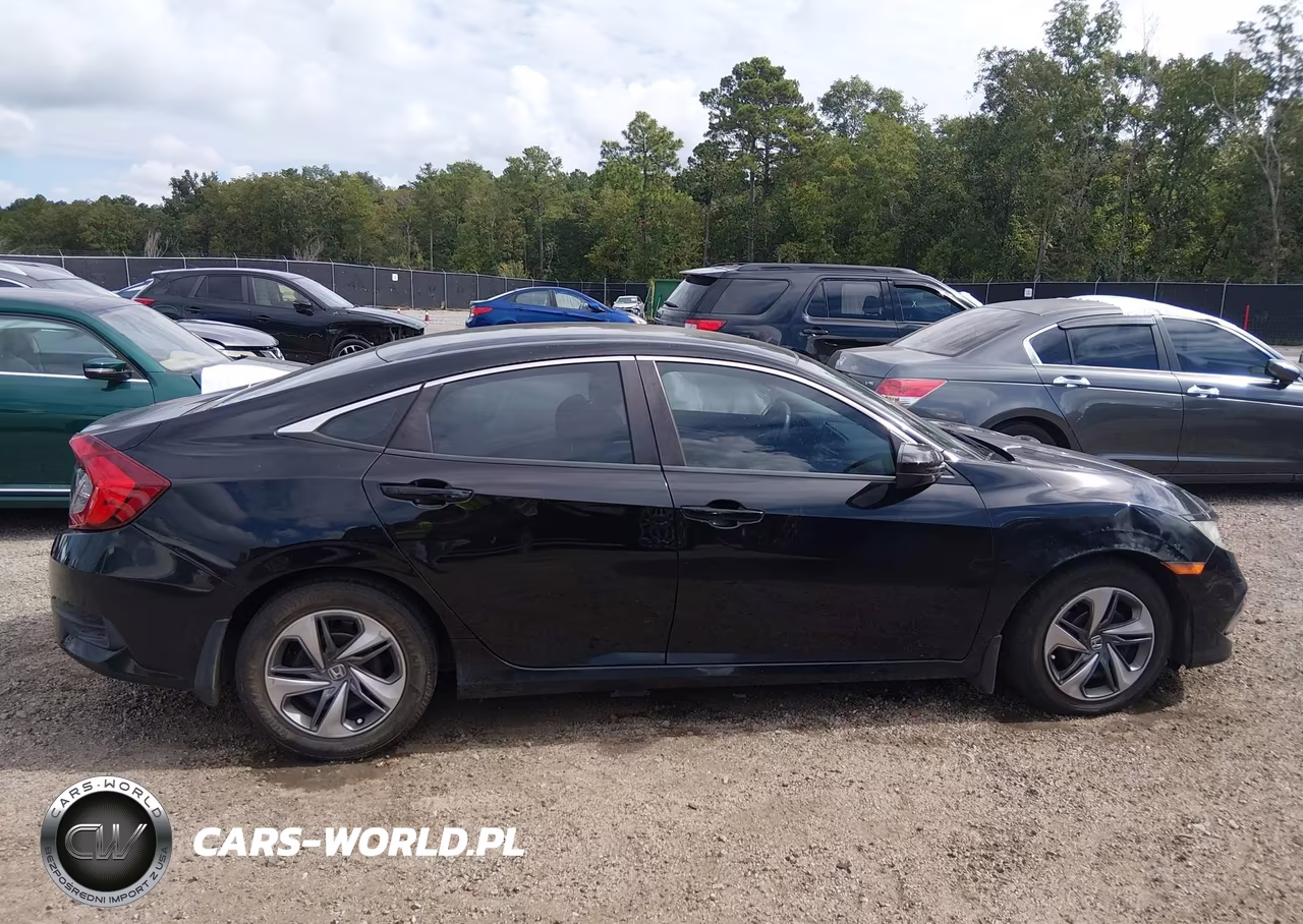 2019 Honda Civic Lx VIN:2HGFC2F69KH581538 - 13