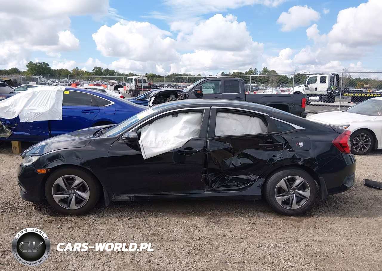 2019 Honda Civic Lx VIN:2HGFC2F69KH581538 - 14