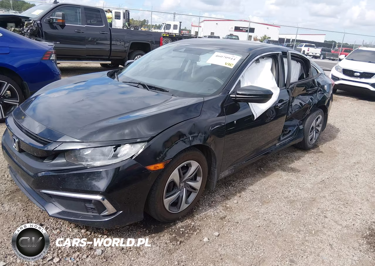 2019 Honda Civic Lx VIN:2HGFC2F69KH581538 - 2