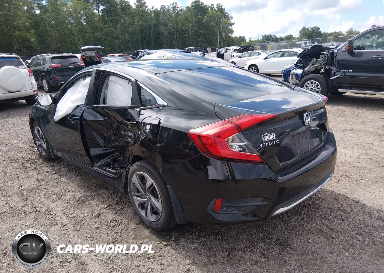 2019 Honda Civic Lx VIN:2HGFC2F69KH581538 - 3