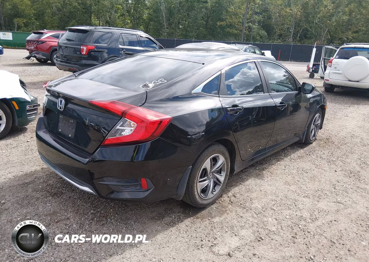 2019 Honda Civic Lx VIN:2HGFC2F69KH581538 - 4