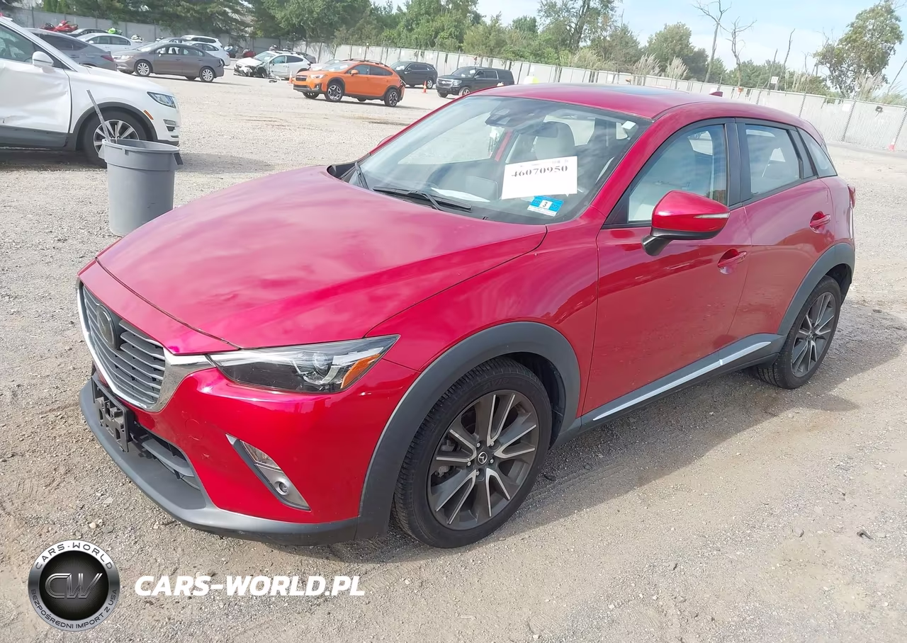 2016 Mazda Cx-3 Grand Touring VIN:JM1DKBD71G0122052 - 2