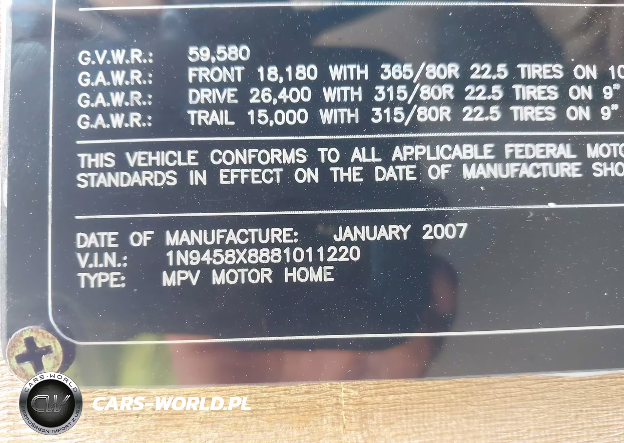 2008 Newell Coach Corporation Motorhome 45Ft VIN:1N9458X8881011220 - 9