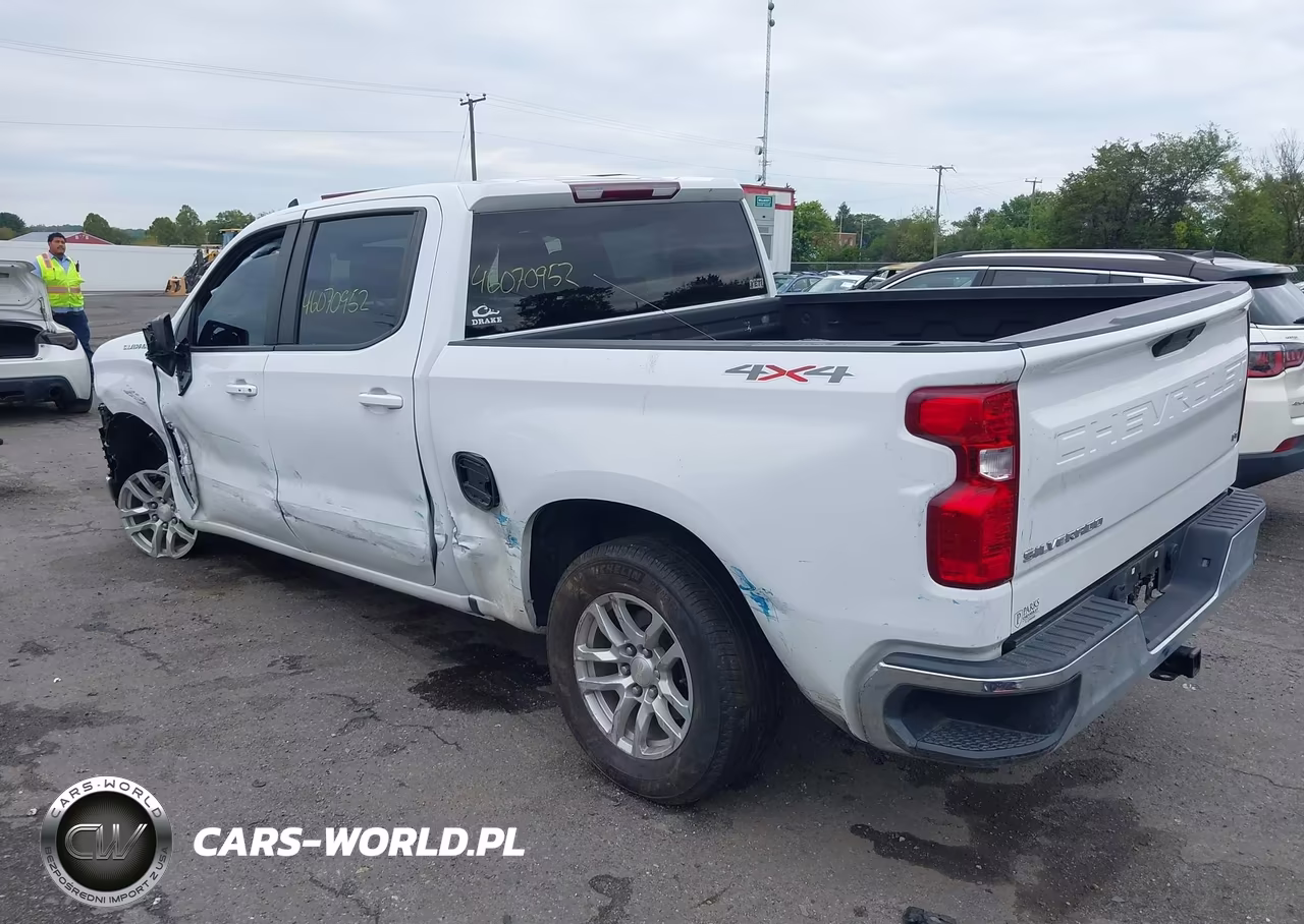 2022 Chevrolet Silverado 1500 Ltd 4Wd Short Bed Lt With 2Fl VIN:1GCPYJEK8NZ224272 - 3