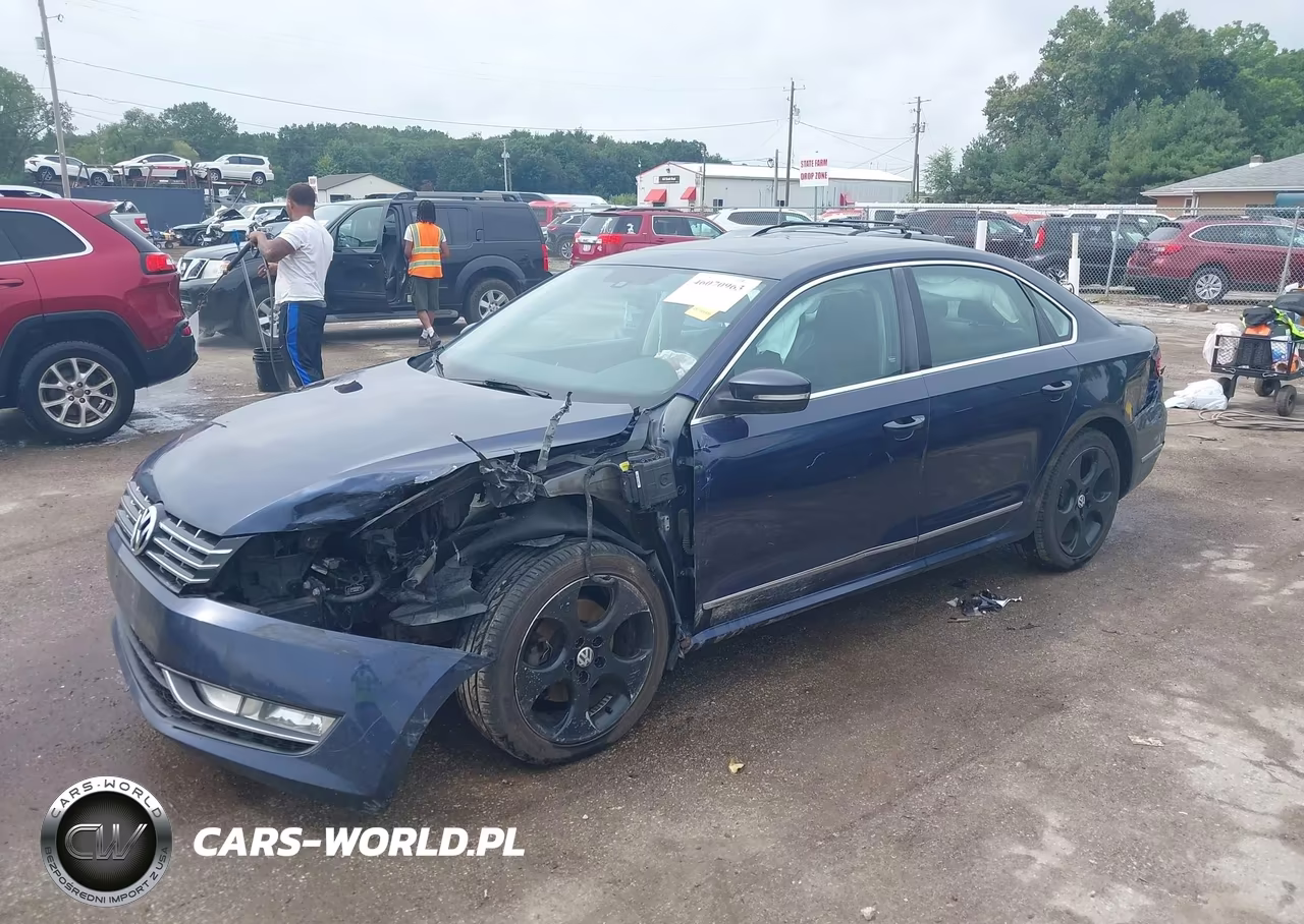 2014 Volkswagen Passat 1.8T Sel Premium VIN:1VWCS7A37EC038093 - 2
