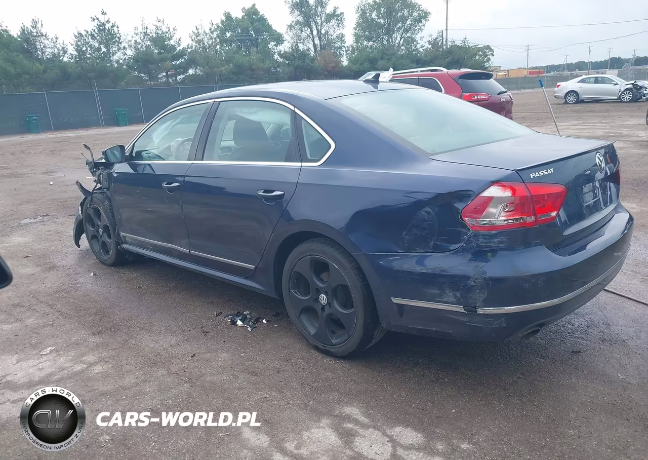 2014 Volkswagen Passat 1.8T Sel Premium VIN:1VWCS7A37EC038093 - 3
