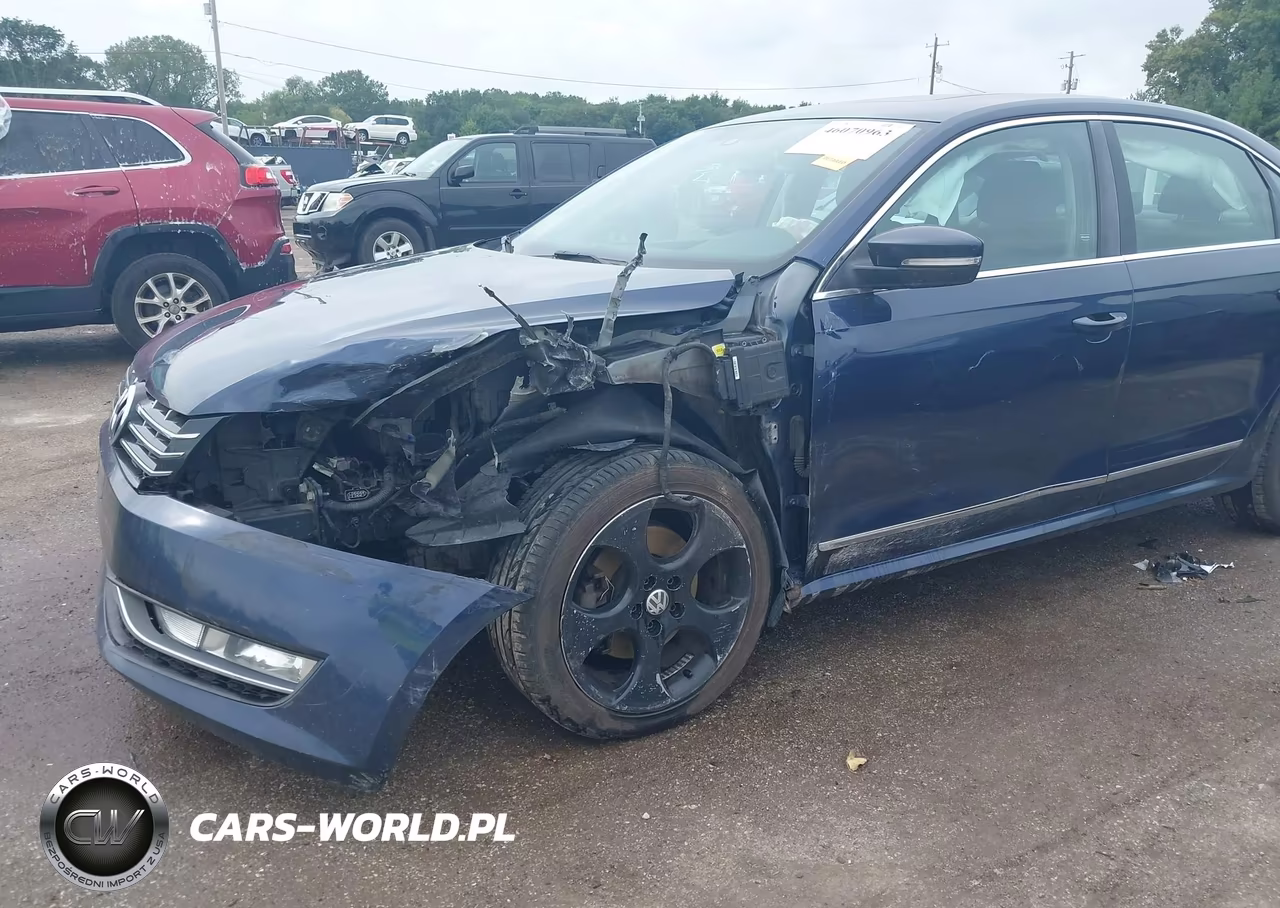 2014 Volkswagen Passat 1.8T Sel Premium VIN:1VWCS7A37EC038093 - 6