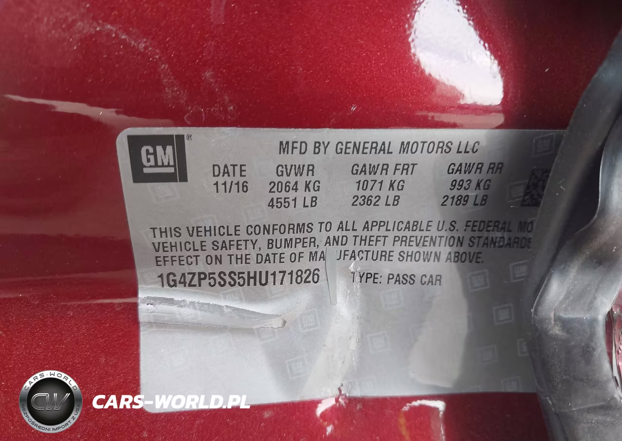 2017 Buick Lacrosse Essence VIN:1G4ZP5SS5HU171826 - 9