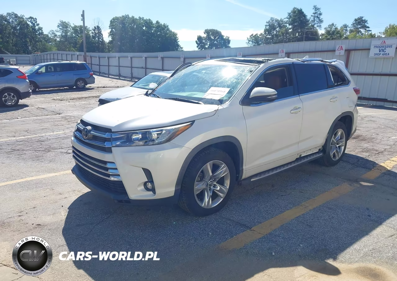 2019 Toyota Highlander Limited VIN:5TDYZRFH0KS347578 - 2