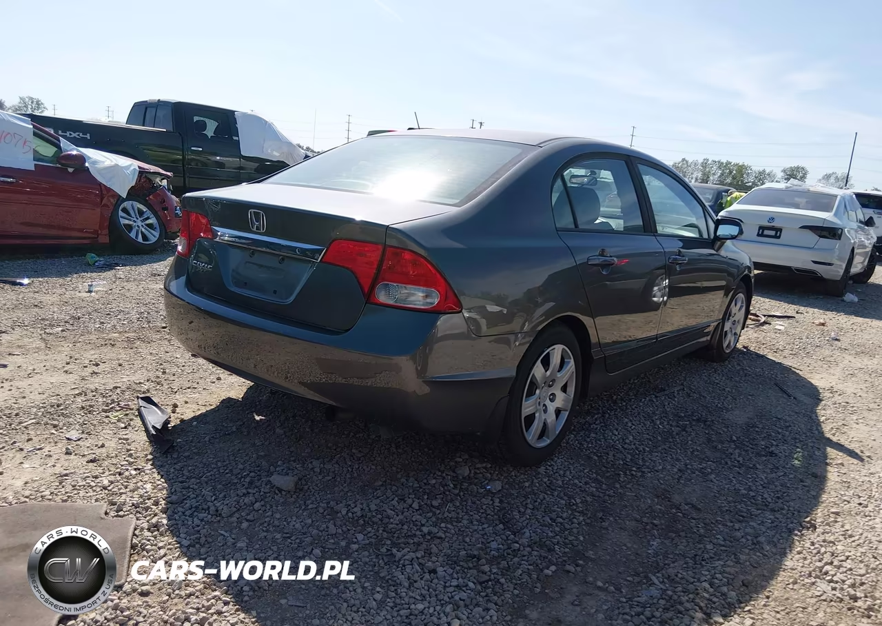 2011 Honda Civic Lx VIN:19XFA1F5XBE012893 - 4