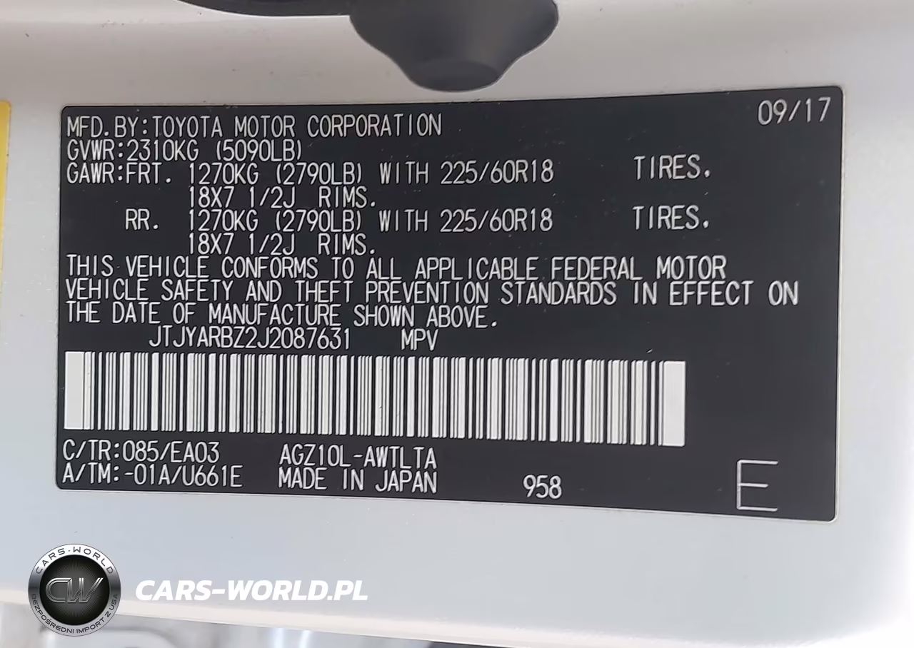 2018 Lexus Nx 300 VIN:JTJYARBZ2J2087631 - 9