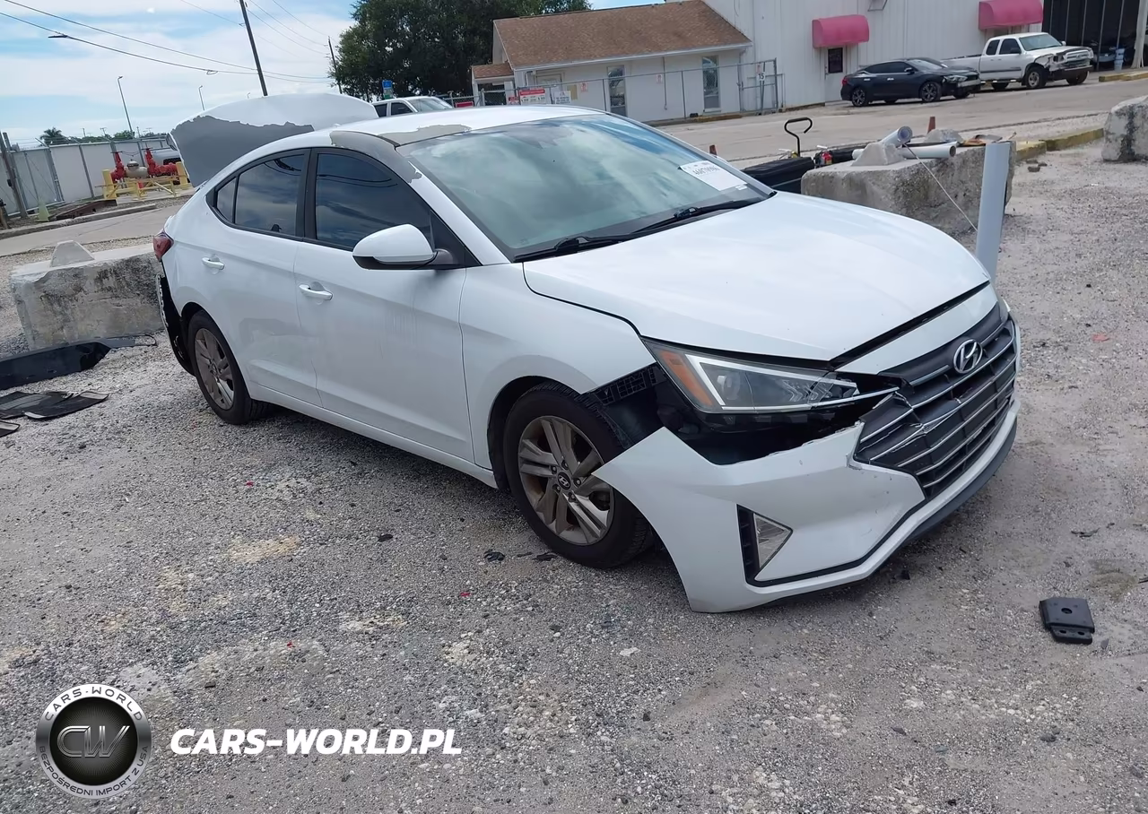 2019 Hyundai Elantra Sel VIN:5NPD84LF4KH408458 - 1