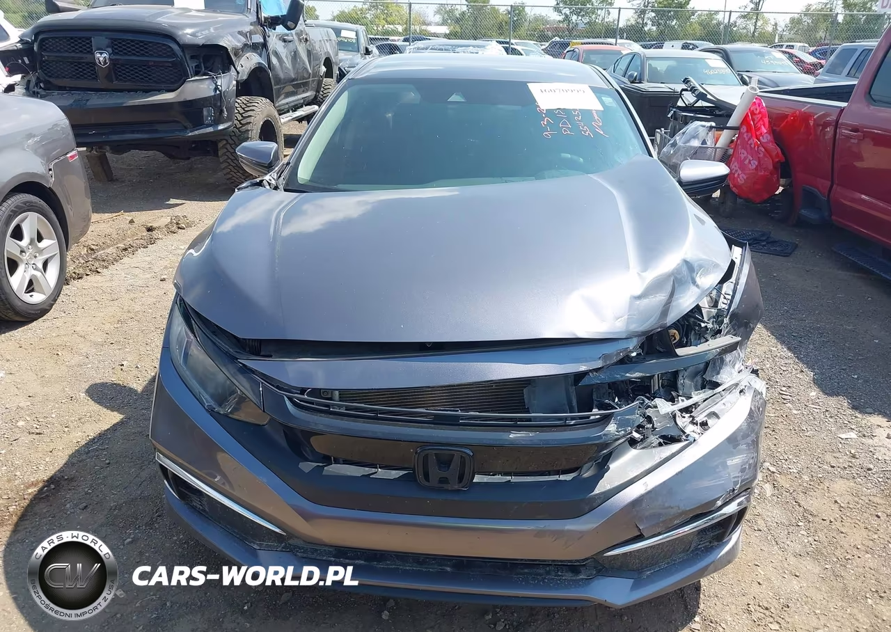 2020 Honda Civic Lx VIN:2HGFC2F63LH554255 - 12