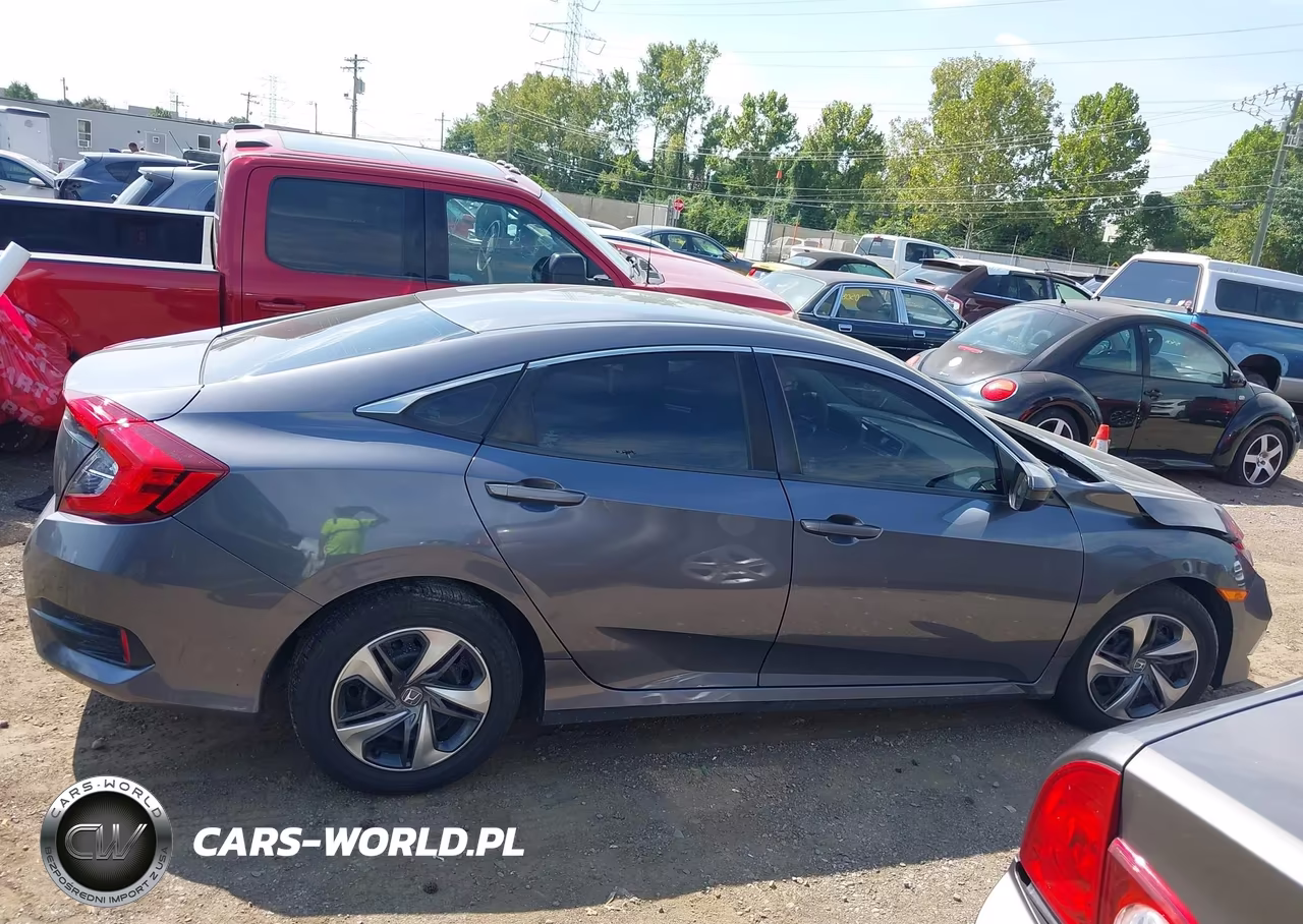 2020 Honda Civic Lx VIN:2HGFC2F63LH554255 - 13