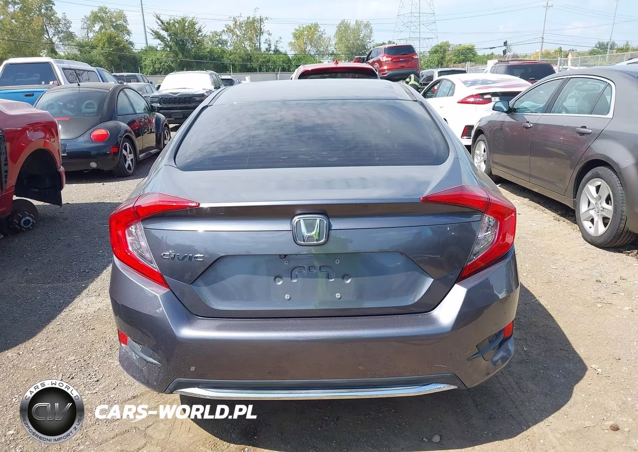 2020 Honda Civic Lx VIN:2HGFC2F63LH554255 - 16