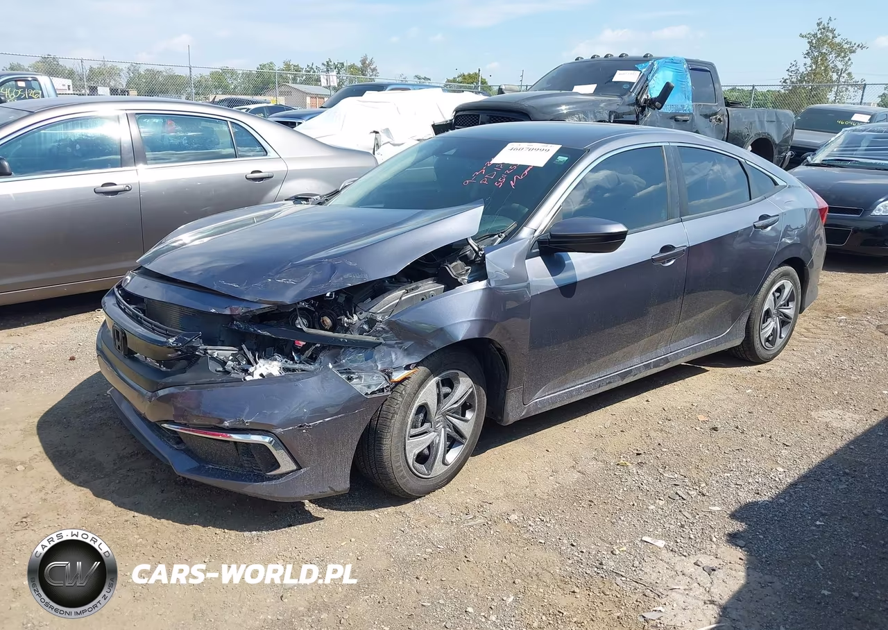 2020 Honda Civic Lx VIN:2HGFC2F63LH554255 - 2