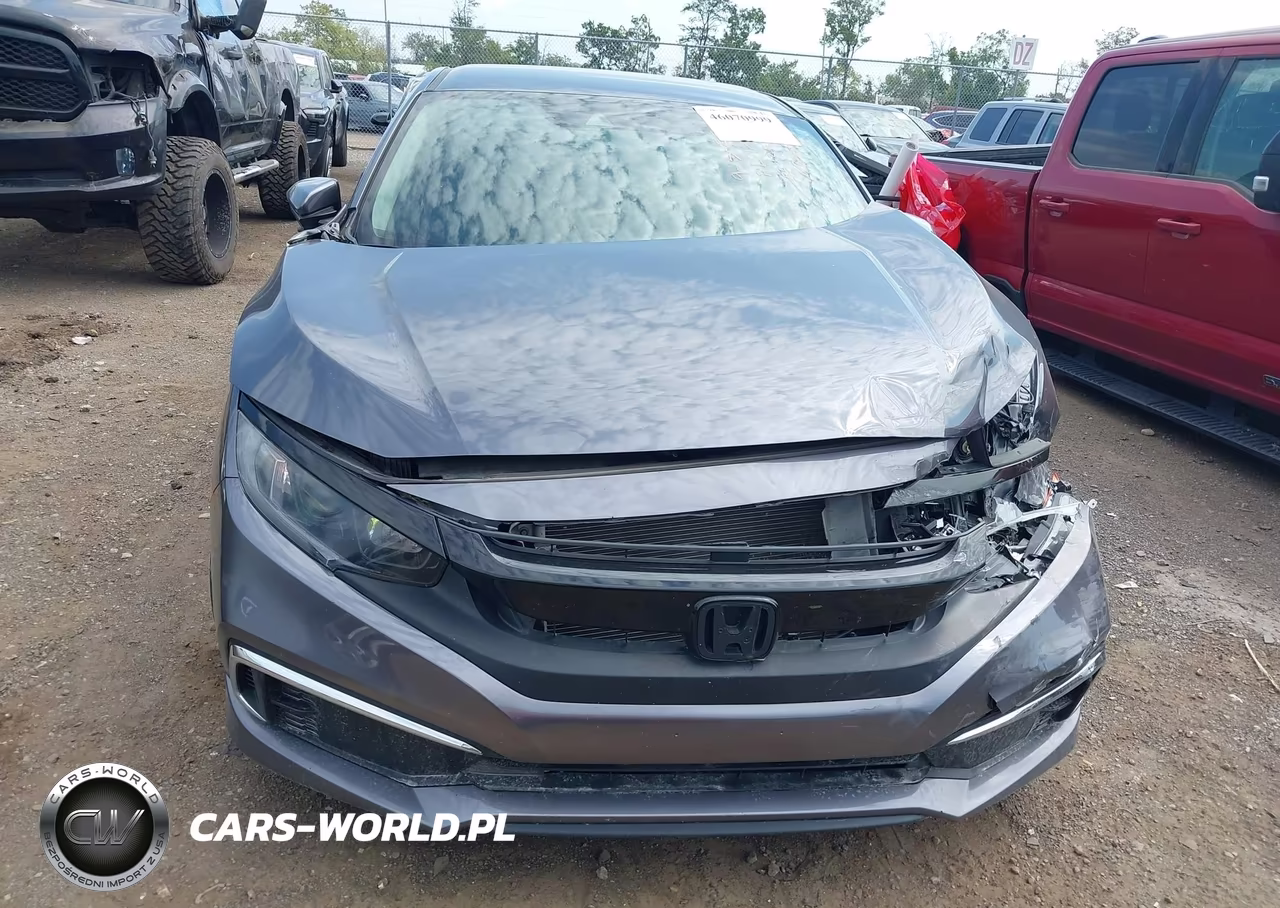 2020 Honda Civic Lx VIN:2HGFC2F63LH554255 - 6