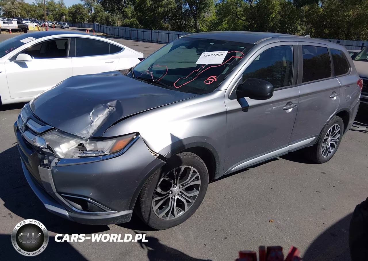 2017 Mitsubishi Outlander Es VIN:JA4AZ2A33HZ017634 - 2