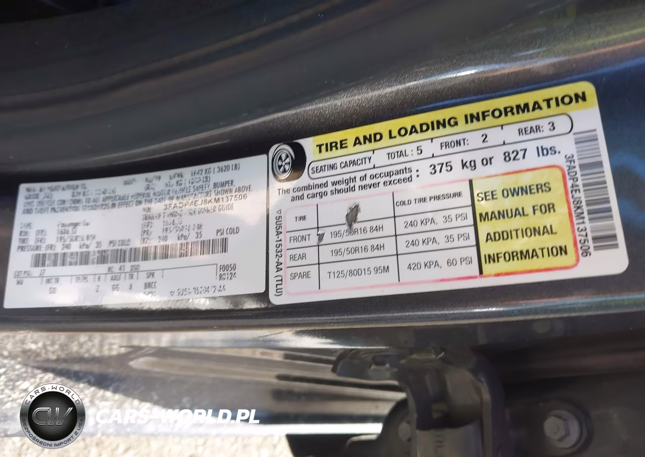 2019 Ford Fiesta Se VIN:3FADP4EJ8KM137506 - 9