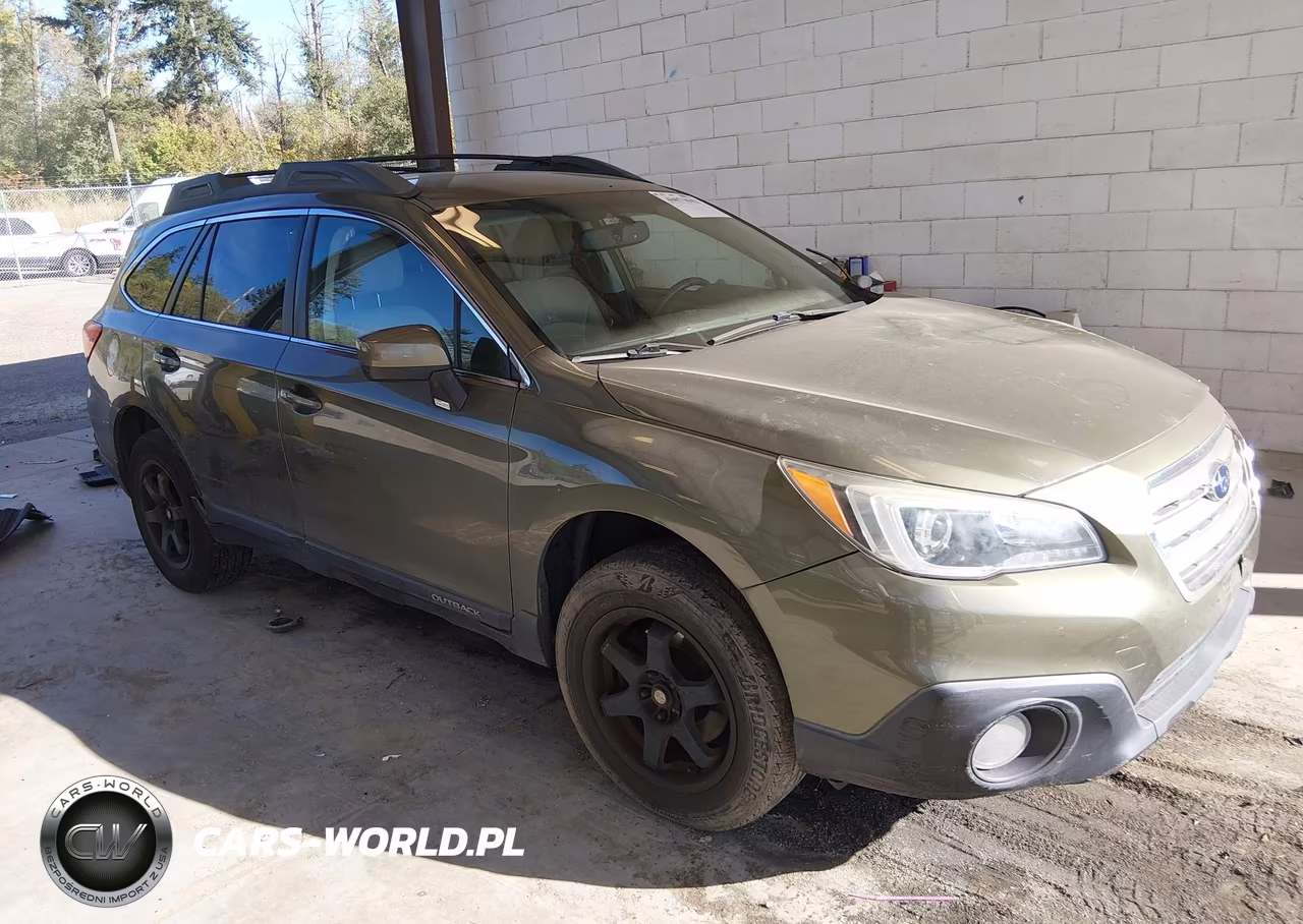2015 Subaru Outback 2.5I Premium VIN:4S4BSACC2F3224856 - 1
