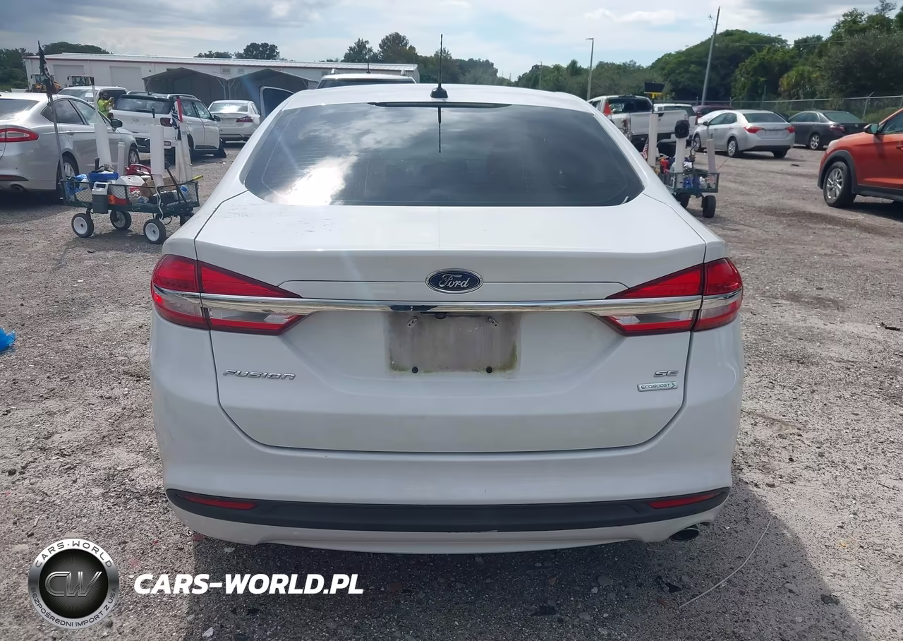 2017 Ford Fusion Se VIN:3FA6P0HD8HR114312 - 16
