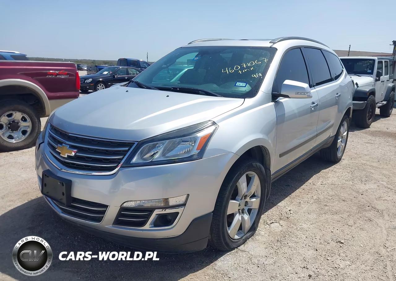 2015 Chevrolet Traverse Ltz VIN:1GNKRJKD9FJ358597 - 2