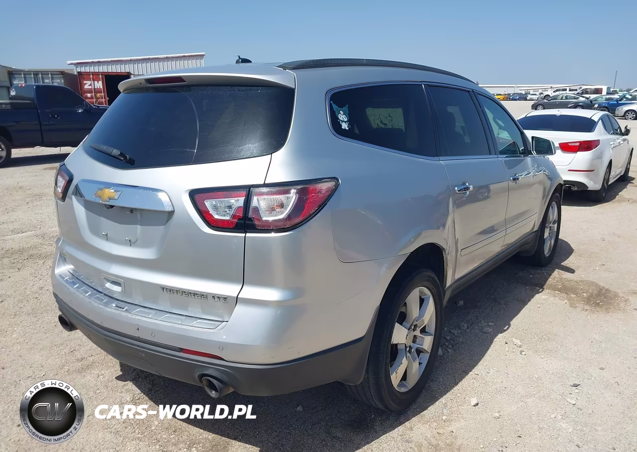 2015 Chevrolet Traverse Ltz VIN:1GNKRJKD9FJ358597 - 4
