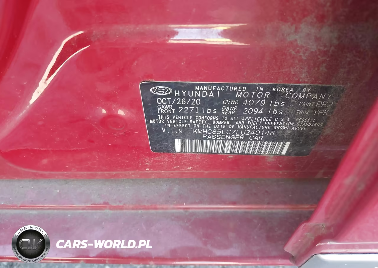 2020 Hyundai Ioniq Hybrid Sel VIN:KMHC85LC7LU240146 - 9