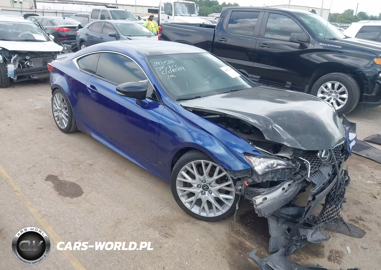 2016 Lexus Rc 200T VIN:JTHHA5BC4G5003161 - 1