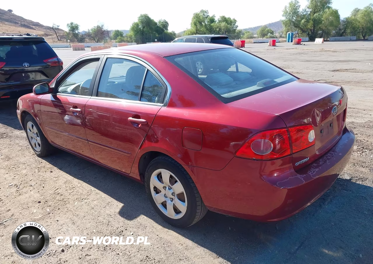 2008 Kia Optima Lx VIN:KNAGE123185179173 - 3