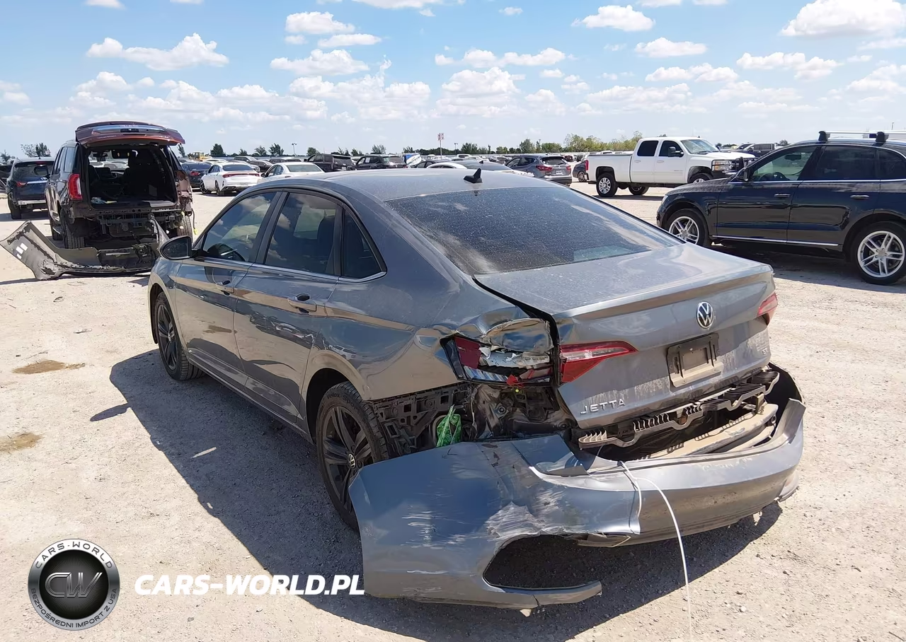 2022 Volkswagen Jetta 1.5T Se VIN:3VW7M7BUXNM003453 - 3
