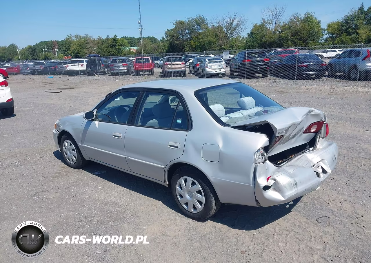 2002 Toyota Corolla Le VIN:1NXBR12E42Z628440 - 3