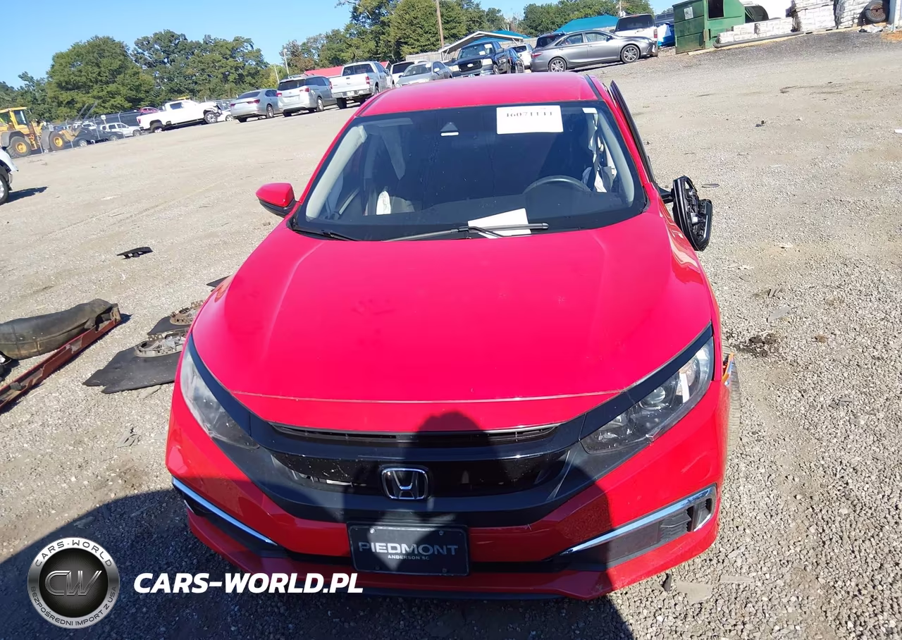2020 Honda Civic Lx VIN:2HGFC2F67LH577697 - 13