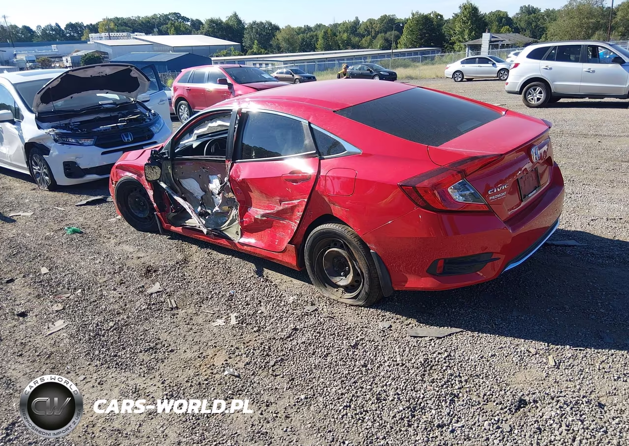 2020 Honda Civic Lx VIN:2HGFC2F67LH577697 - 3