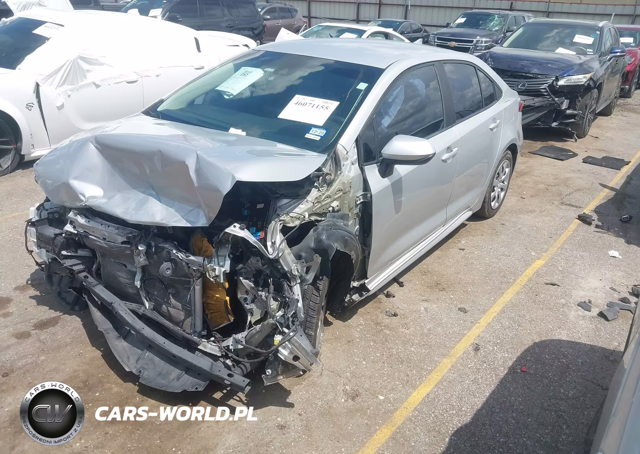 2022 Toyota Corolla Le VIN:5YFEPMAE9NP282686 - 2