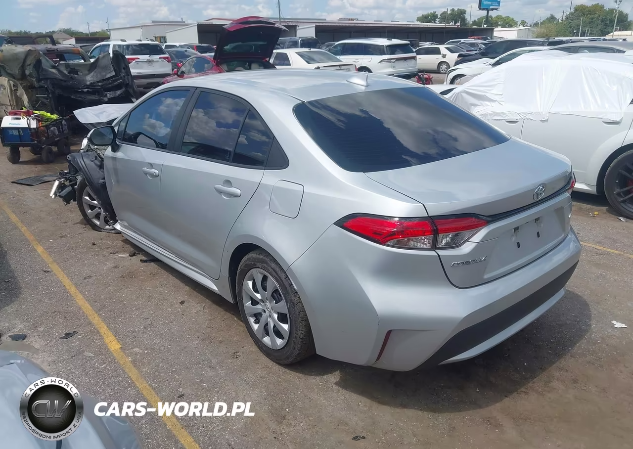 2022 Toyota Corolla Le VIN:5YFEPMAE9NP282686 - 3
