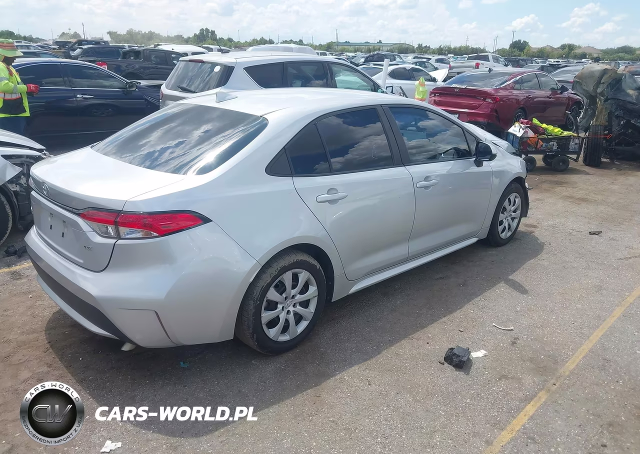 2022 Toyota Corolla Le VIN:5YFEPMAE9NP282686 - 4